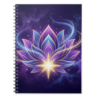 Mystical Lotus Flower Notebook