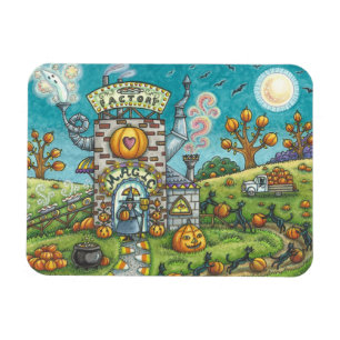 Mystical Magic Pie Factory HALLOWEEN Magnet
