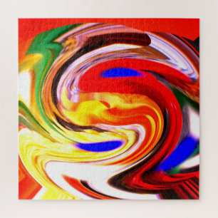 Mystical magical ball art jigsaw puzzle