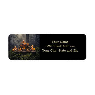 Mystical Magical Candles Forest Return Address