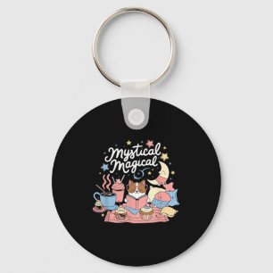 Mystical Magical Retro Aesthetic Space Gift Men Wo Keychain