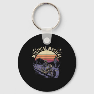 Mystical Magical Retro Aesthetic Space Gift Men Wo Keychain