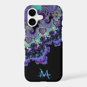Mystical Mandelbrot Celtic Fractal iPhone X Case
