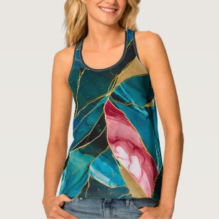Mystical Marble Fusion Tank Top