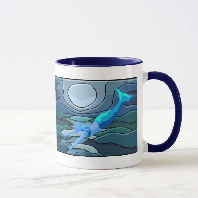 Mystical Mermaid Mug (Right)