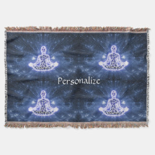 Mystical Metaphysical Meditation Zen Personalize Throw Blanket