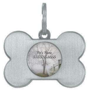 Mystical Misty Morning Pet ID Tag