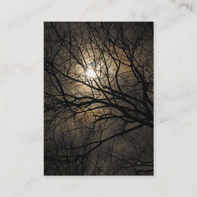 Mystical Moon ATC Business Card (Front)
