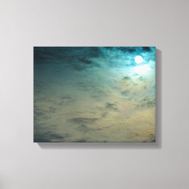 Mystical Moon Canvas Print (Front)
