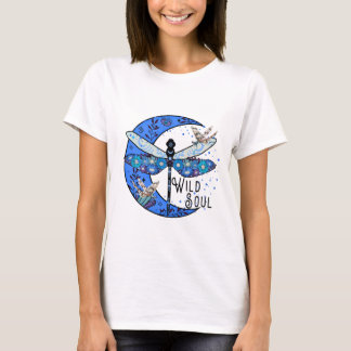 Mystical Moon Tee Shirt for Female