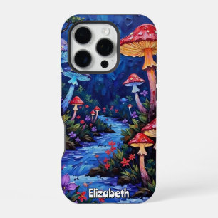 Mystical Mushroom Creek iPhone 16 Pro Case