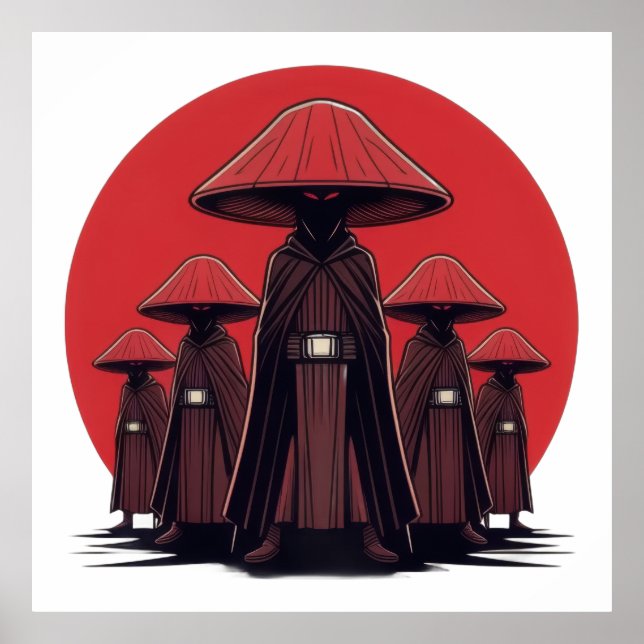 Mystical Mushroom Warriors Poster (Front)