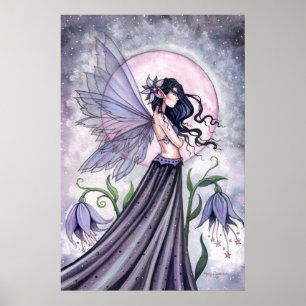 Mystical Night Fairy Poster by Molly Harrison