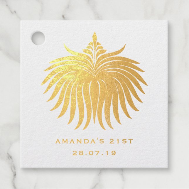 Mystical Ornament Favour Tags (Front)