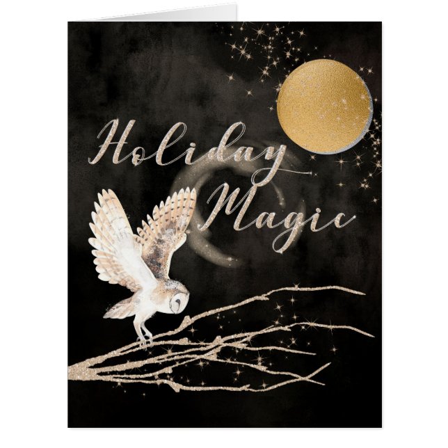 Mystical Owl Holiday (Devant)