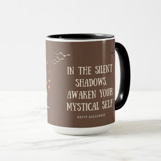 Mystical Owl Mug - Silent Shadows