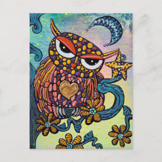 Mystical Owl Postcard