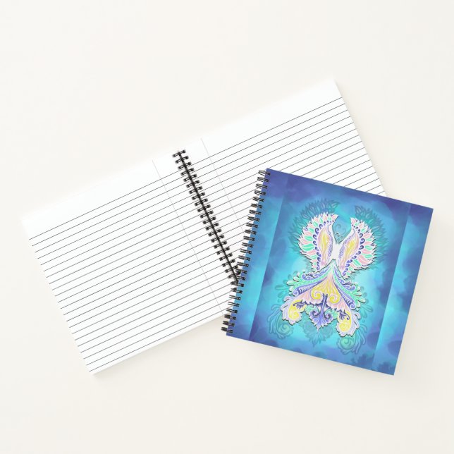 Mystical Pastel Butterfly | Ethereal Boho Fantasy  Notebook (Inside)