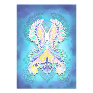 Mystical Pastel Butterfly Ethereal Boho Fantasy Photo Print
