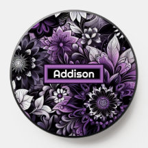 Mystical Purple Blooms