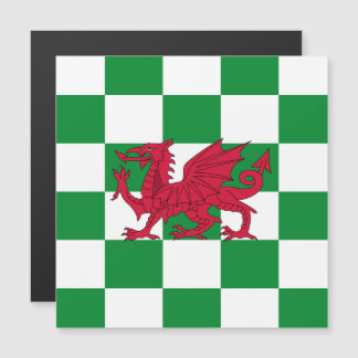 Mystical Red Celtic Dragon Flag of Wales
