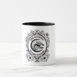 Mystical Scorpio Master of Mystery Art Mug