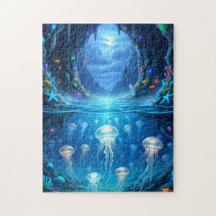 Mystical Sea Creature Cave Jigsaw Puzzle