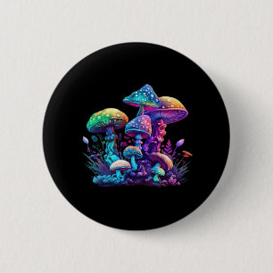Mystical Shroom - Whimsigoth And Witchcore Wonderl 2 Inch Round Button