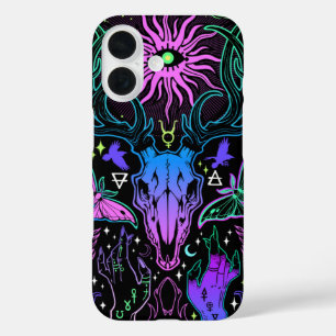 Mystical Skull iPhone 16 Case