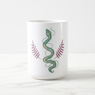 mystical snake coffee mug