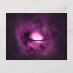 Mystical Space Light - Postcard