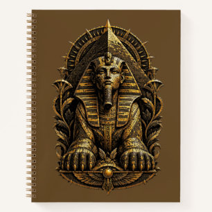 mystical sphinx notebook