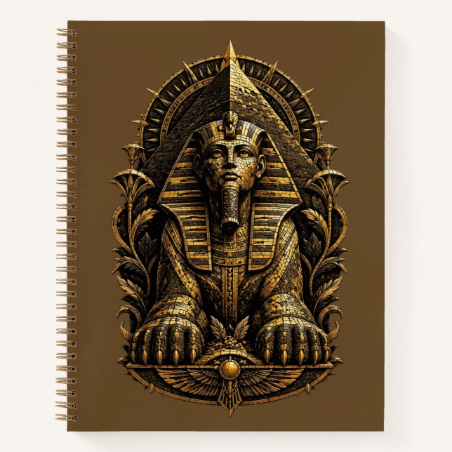 mystical sphinx notebook (Front)