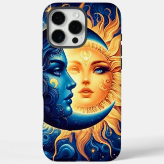 Mystical Sun and Moon Phone Case