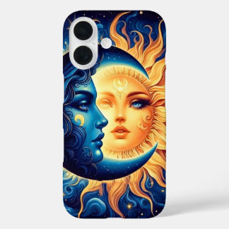 Mystical Sun and Moon Phone Case