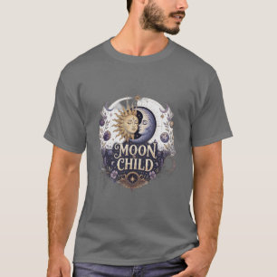 Mystical Sun Moon Celestial Astrology T-Shir T-Shirt