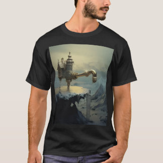 mystical sureal water-poor-over t-shirt