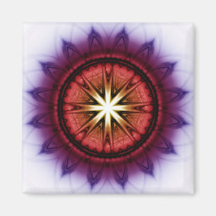 Mystical symbolic ornament magnet