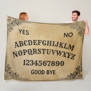 Mystical Talking Spirit Board Fleece Blanket