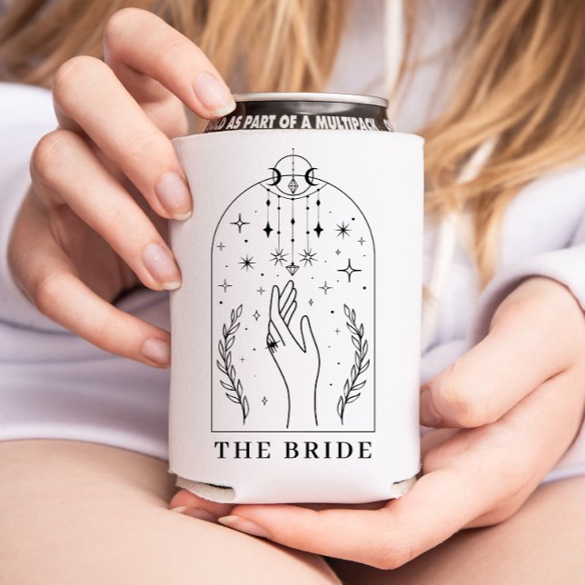Mystical Tarot Card Bachelorette Party The Bride Can Cooler (The Bride Mystical Tarot Card Bachelorette Party)