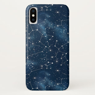 Mystical Teal White Cosmic Stars Nebula Case-Mate iPhone Case