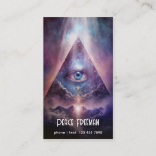Mystical Third Eye, Spiritual Business Card