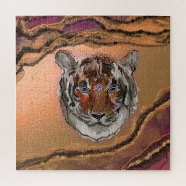 Mystical Tiger Jigsaw Puzzle (Vertical)