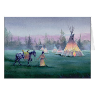 MYSTICAL TIPI by SHARON SHARPE