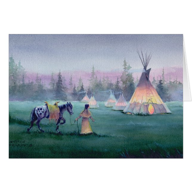 MYSTICAL TIPI by SHARON SHARPE (Front Horizontal)