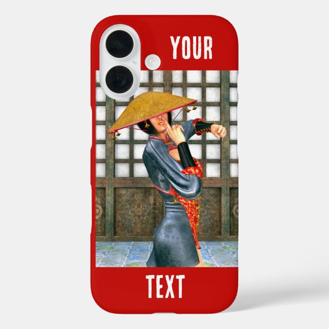 Mystical Warrior Princess Eastern Fantasy Style Case-Mate iPhone Case (Back)