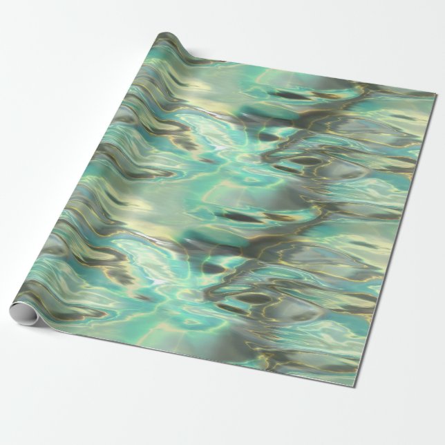 mystical water wrapping paper (Unrolled)