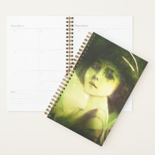 Mystical Willow Tree Fairy Fantasy Art Planner