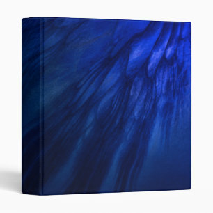Mystical Wings with Deep Blue Feathers Binder