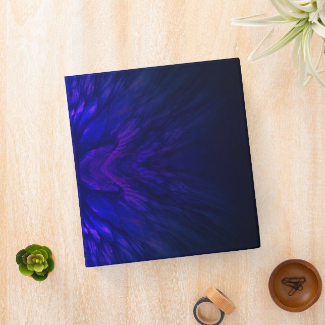 Mystical Wings with Deep Blue Feathers Binder (In Situ)